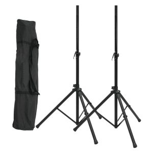 Set soportes altavoz con funda