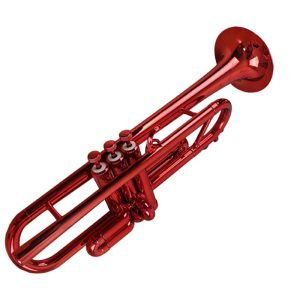 Trompeta rojo metalizado