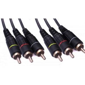 Cable 3 RCA a 3 RCA 10m