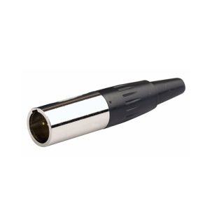 Mini XLR 4 pines macho