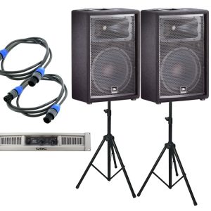 Pack Qsc GX3 y Jbl JRX215