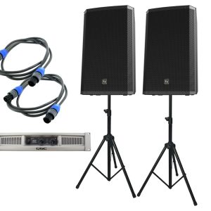 Pack Qsc GX3 y Ev ZLX15