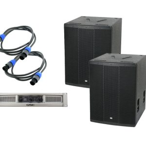 Pack Qsc GX5 y Dap Audio XT-15B