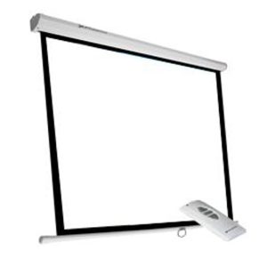 Pantalla electrica 135" 2.4m x 2.4m