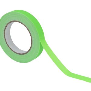 Cinta fluorescente verde 19mm x 25m