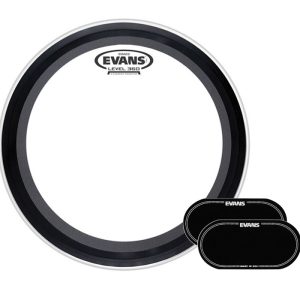 Evans 22" EMAD2 Clear + Protectores