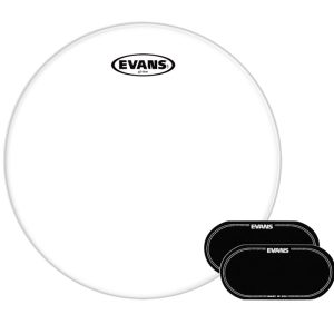 Evans 22" G2 Clear + Protectores