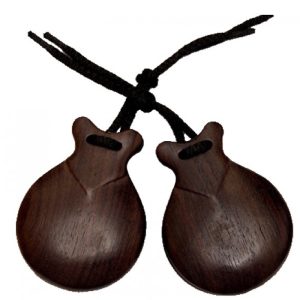 Casta&ntilde;uelas imitaci?n granadillo 107-4