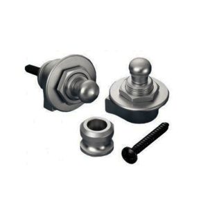 Sujetacorreas Schaller cromo satinado