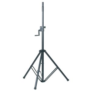 Soporte para altavoz con manivela