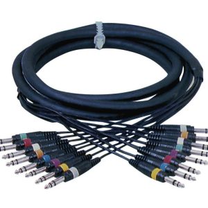 Manguera Multicore 8 Jack-Jack 6m