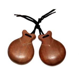 Casta&ntilde;uelas caoba pulida 105-5