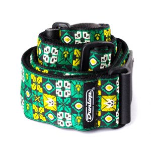 Correa Guitarra Dunlop Winterland Verde