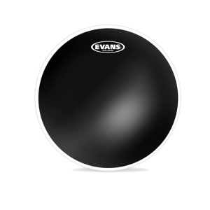 Evans Parche Tom/Caja Black Chrome