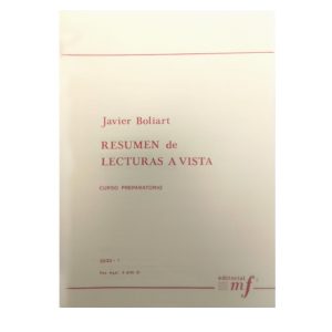 Boliart Resumen de Lecturas a Vista