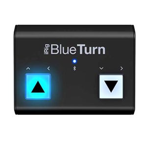 Cambiador de p?gina Bluetooth iRig pads