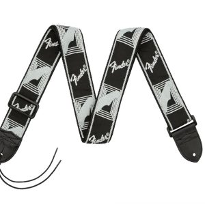 Fender Monogrammed Strap Black Grey