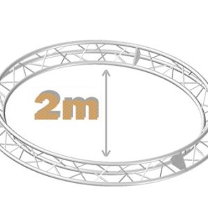 Truss circular triangular 2m