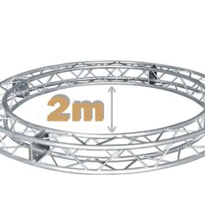 Truss circular cuadrado 2m