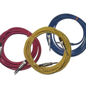 Cable Instrumento Jack-Jack 3 Colores 6m