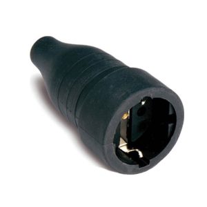 Conector Schuko a?reo Hembra