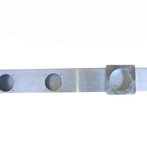 Barra Aluminio multiperforada