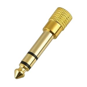 Adaptador minijack estereo a jack estereo