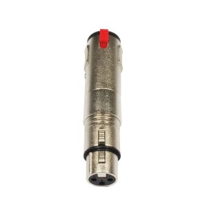 Adaptador XLR3 F a JACK estereo hembra