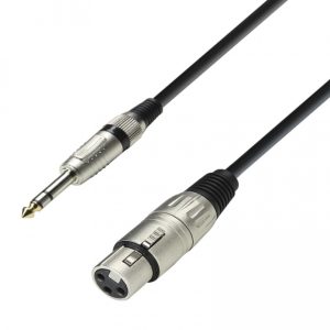 Cable de micro XLR hembra a Jack est?reo 6.3