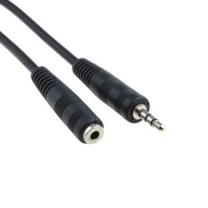 Cable Minijack prolongador auriculares