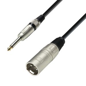 Cable de micro XLR macho a Jack mono 3star