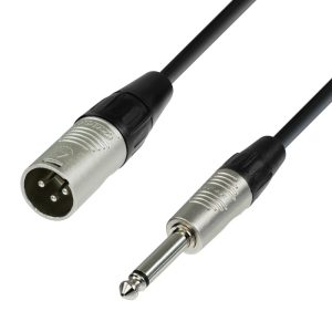 Cable de micro XLR macho a Jack mono 4Star