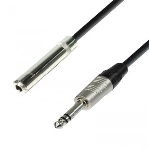 Alargador Auriculares Jack Hembra 6.3