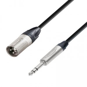 Cable de micro XLR macho a Jack est?reo Neutrik
