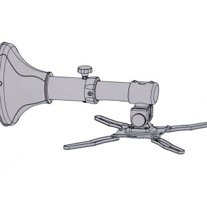 Soporte de pared extensible videoproyector