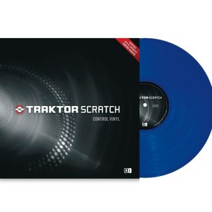 Traktor Scratch Vinyl Azul