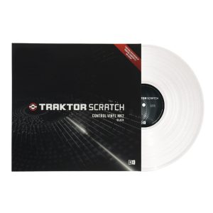 Traktor Scratch Vinyl Tranparente