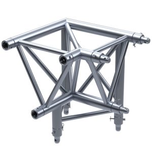 Escuadra triangular 90&ordm; x 40cm con bajante izquierda