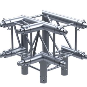 Escuadra con bajante de 90&ordm; x 25cm