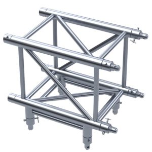 Uni?n en T para 3 trusses de 40cm