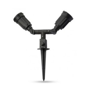 Estaca doble para jardin