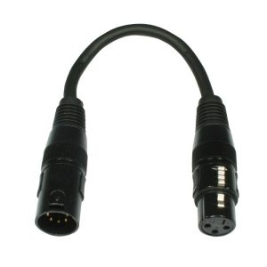 Latiguillo adaptador AC-DMXT/5M3F