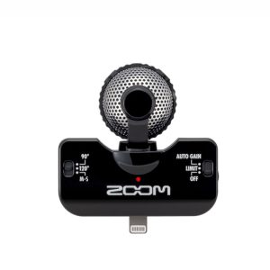 Zoom micr?fono est?reo IQ5 BK