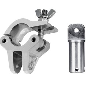 Abrazadera aluminio con macho ABZ-23