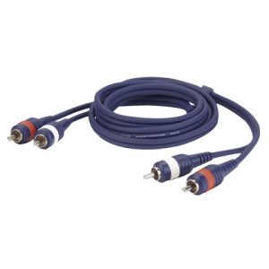 Cable audio 2 RCA macho a 2 RCA macho L/R