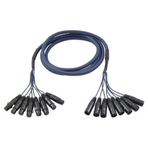 Manguera multicore 8 pares XLR
