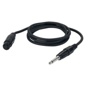Cable audio Jack mono a XLR hembra