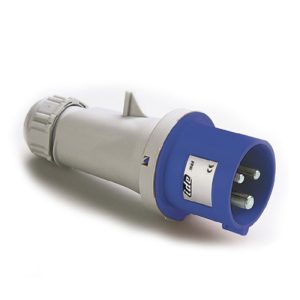 Clavija aerea 32A macho 2P+T