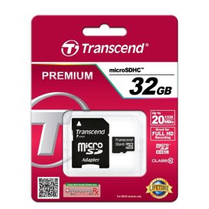 Tarjeta memoria microSDHC 32GB