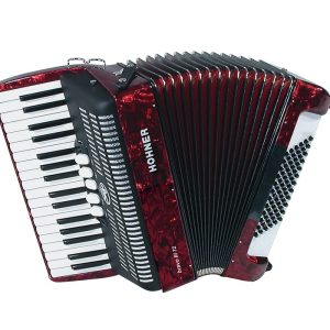 Hohner Acordeon Bravo III 72 Rojo